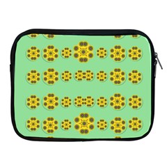 Sun Flowers For The Soul At Peace Apple Ipad 2/3/4 Zipper Cases by pepitasart