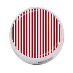 Red Stripes 4-port Usb Hub (two Sides)  by jumpercat