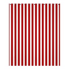 Red Stripes Shower Curtain 60  X 72  (medium)  by jumpercat