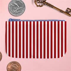 Red Stripes Large Coin Purse by jumpercat