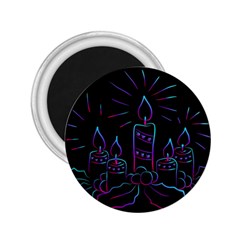 Advent Wreath Candles Advent 2 25  Magnets by Nexatart