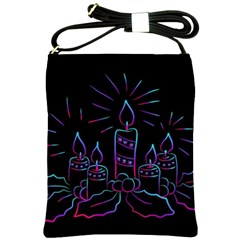 Advent Wreath Candles Advent Shoulder Sling Bags by Nexatart