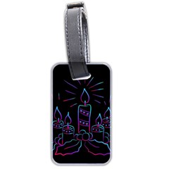 Advent Wreath Candles Advent Luggage Tags (two Sides)