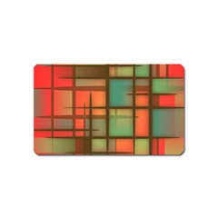 Background Abstract Colorful Magnet (name Card) by Nexatart