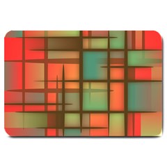 Background Abstract Colorful Large Doormat  by Nexatart