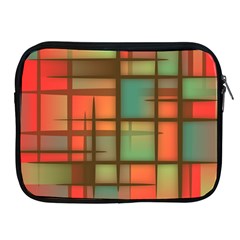 Background Abstract Colorful Apple Ipad 2/3/4 Zipper Cases by Nexatart