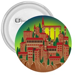 Mountain Village Mountain Village 3  Buttons by Nexatart