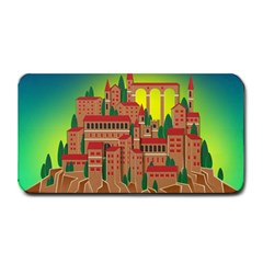 Mountain Village Mountain Village Medium Bar Mats by Nexatart