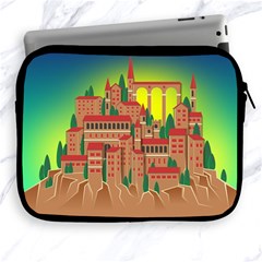 Mountain Village Mountain Village Apple Ipad 2/3/4 Zipper Cases by Nexatart