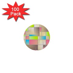 Background Abstract Grid 1  Mini Buttons (100 pack) 