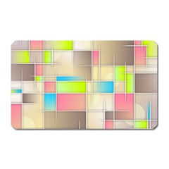 Background Abstract Grid Magnet (Rectangular)