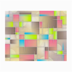 Background Abstract Grid Small Glasses Cloth