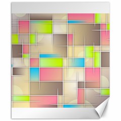 Background Abstract Grid Canvas 8  x 10 