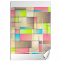 Background Abstract Grid Canvas 12  x 18  