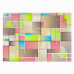 Background Abstract Grid Large Glasses Cloth