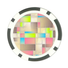 Background Abstract Grid Poker Chip Card Guard