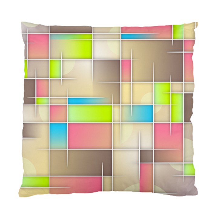 Background Abstract Grid Standard Cushion Case (Two Sides)