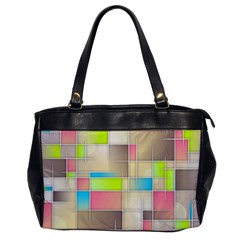 Background Abstract Grid Office Handbags