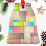 Background Abstract Grid Ornament (Bell) Front