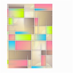 Background Abstract Grid Large Garden Flag (two Sides) by Nexatart