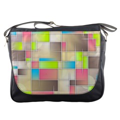 Background Abstract Grid Messenger Bags by Nexatart