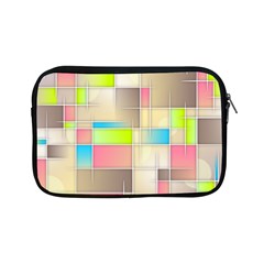 Background Abstract Grid Apple iPad Mini Zipper Cases