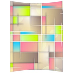 Background Abstract Grid Back Support Cushion