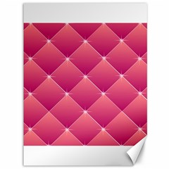 Pink Background Geometric Design Canvas 36  X 48   by Nexatart