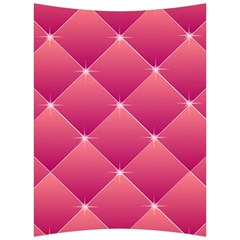 Pink Background Geometric Design Back Support Cushion by Nexatart