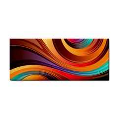 Abstract Colorful Background Wavy Cosmetic Storage Cases