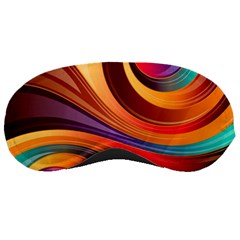 Abstract Colorful Background Wavy Sleeping Masks