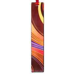 Abstract Colorful Background Wavy Large Book Marks