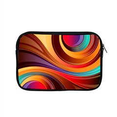 Abstract Colorful Background Wavy Apple MacBook Pro 15  Zipper Case