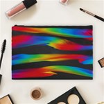 Colorful Background Cosmetic Bag (Large)  Front