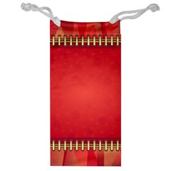 Background Red Abstract Jewelry Bag