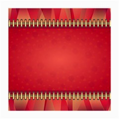 Background Red Abstract Medium Glasses Cloth