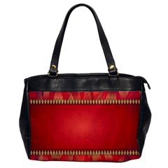 Background Red Abstract Office Handbags