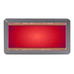 Background Red Abstract Memory Card Reader (Mini)