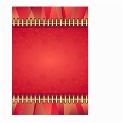 Background Red Abstract Large Garden Flag (Two Sides)