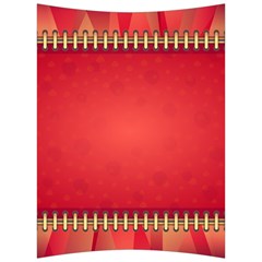 Background Red Abstract Back Support Cushion