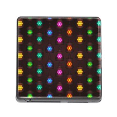 Lanterns Background Lamps Light Memory Card Reader (square) by Nexatart