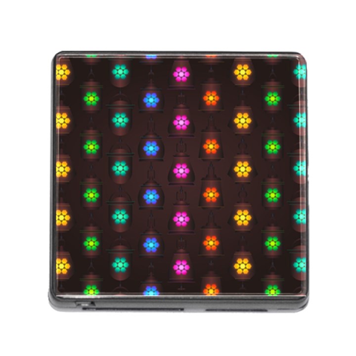 Lanterns Background Lamps Light Memory Card Reader (Square)