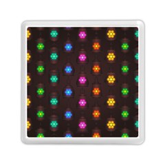 Lanterns Background Lamps Light Memory Card Reader (square)  by Nexatart