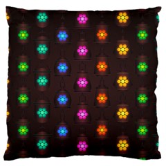 Lanterns Background Lamps Light Standard Flano Cushion Case (one Side) by Nexatart