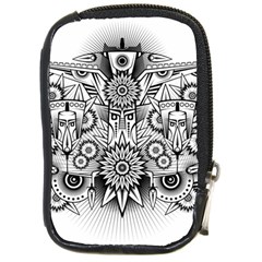 Forest Patrol Tribal Abstract Compact Camera Cases by Nexatart