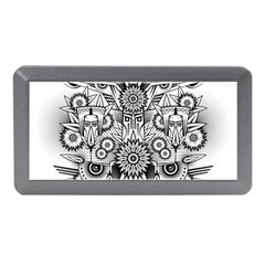 Forest Patrol Tribal Abstract Memory Card Reader (mini) by Nexatart