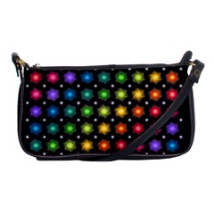 Background Colorful Geometric Shoulder Clutch Bags by Nexatart