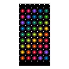 Background Colorful Geometric Shower Curtain 36  X 72  (stall)  by Nexatart