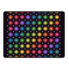 Background Colorful Geometric Double Sided Fleece Blanket (small)  by Nexatart