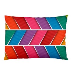 Abstract Background Colorful Pillow Case (two Sides) by Nexatart